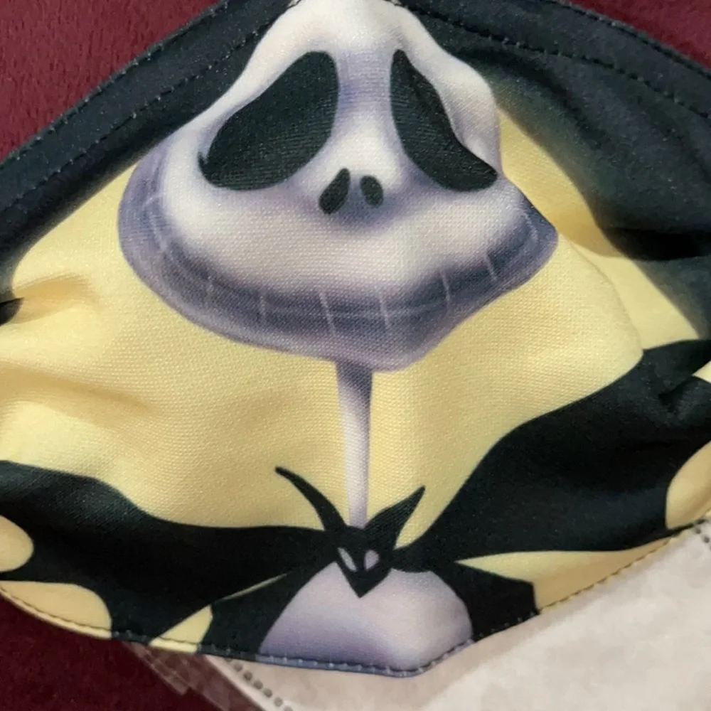 New Jack Skellington face mask